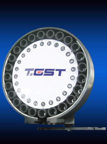 <div>驱动方式：机械手—3D凸轮换刀机构</div>
    <div>驱动方式：刀  盘—间歇凸轮分度机构</div>
    <div>换刀时间：1.3-2.5秒（刀对刀）</div>
    <div>刀柄规格：BT40/50；ISO40/50；HSK63./100</div>
    <div>最大刀径：40#刀柄—Φ78（满刀），50#刀柄—Φ110</div>
    <div>最大刀重：40#刀柄—12kg.  50#刀柄—25kg</div>
    <div>刀库容量：16、24、30</div>